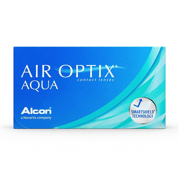Boîte de lentilles mensuelles Air Optix Plus HydraGlyde (3 lentilles)